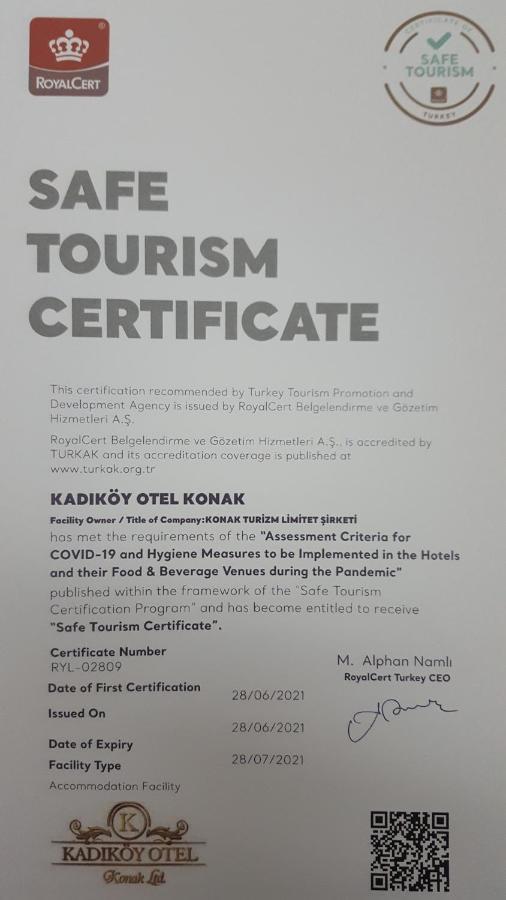 Kadikoy Otel Стамбул Экстерьер фото