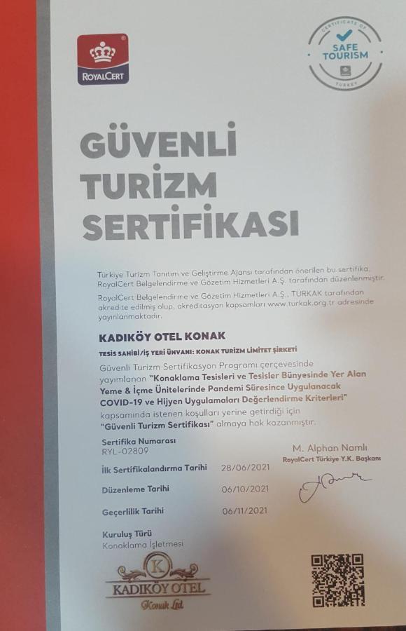 Kadikoy Otel Стамбул Экстерьер фото